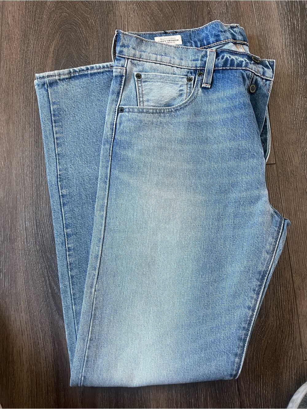Levi's Faded Blue Slim Straight Jeans 41